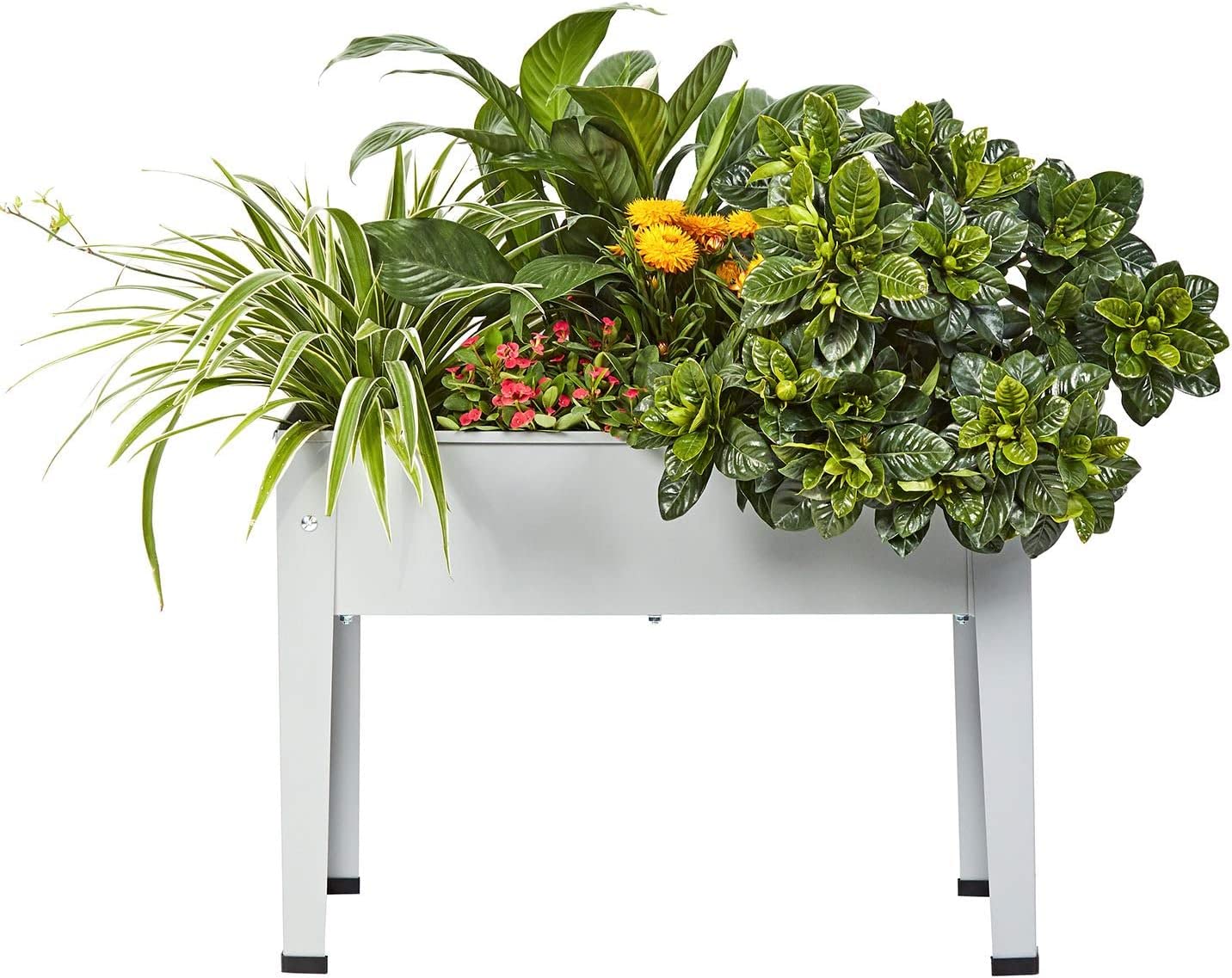 See full amazon price history chart for INDIAN DECOR 90104 Raised Garden Bed, Garden Raised Planter Box with Legs, Galvanized Garden Planter for Herbs and Vegetables (24" Grey) INDIAN DECOR 90104 Raised Garden Bed, Garden Raised Planter Box with Legs, Galvanized Garden Planter for Herbs and Vegetables (24" Grey) (B0BZDF7X5R) Amazon Price History, Amazon Price Tracker