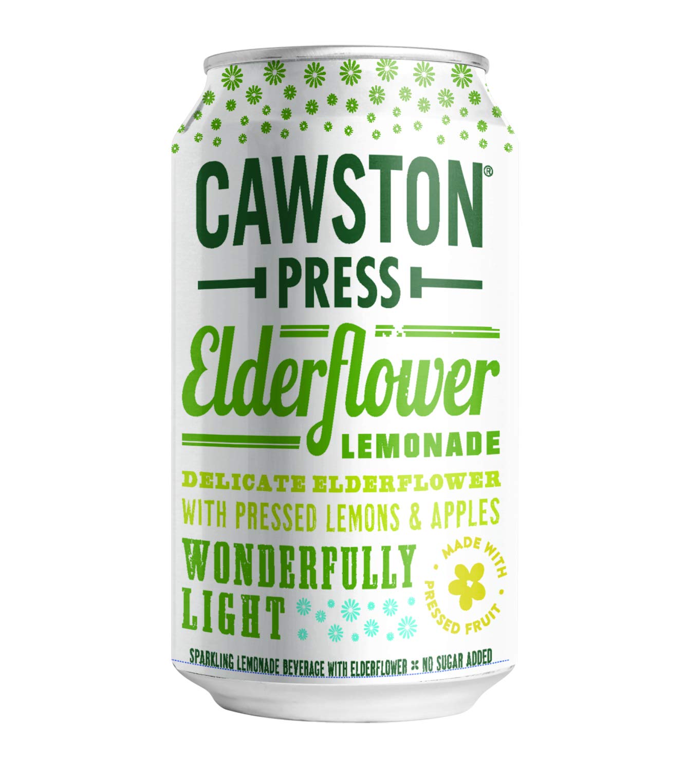 Cawston Press Sparkling Rhubarb & Apple Juice, 11.15 Ounce Cans (Pack of 24)