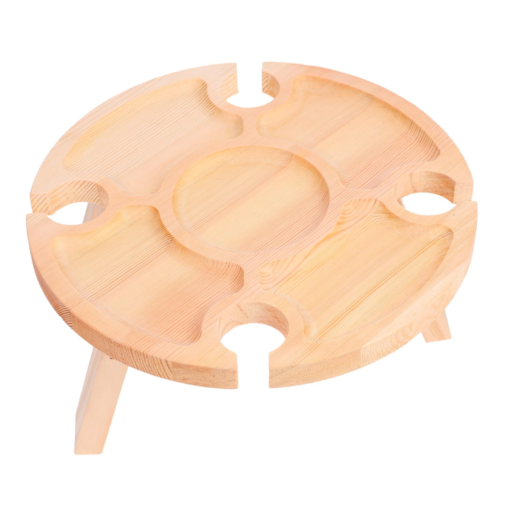 Table pliante extérieure stable pour éviter les verres renversés en camping