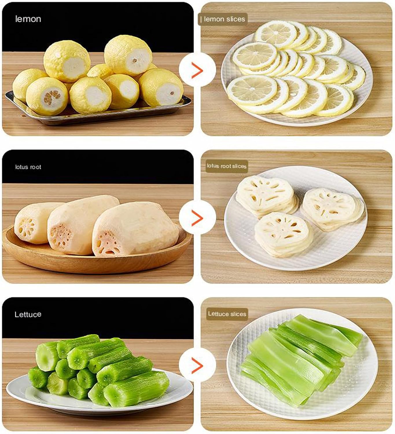 Dual-purpose Stainless Steel Vegetable & Fruit Cutting Machine, Commercial Cabbage Shredder & Home Potato Slicer, 150W, Adjustable 0-0.4in Slice Thickness