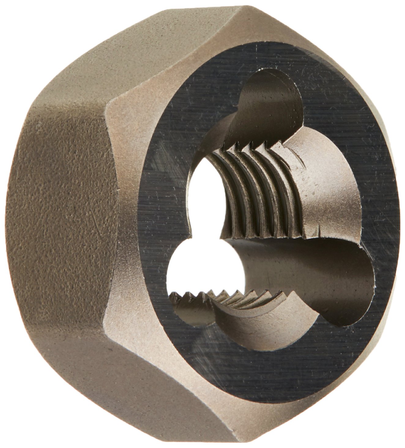 Troquel hexagonal Irwin 3/8-24 Hrt corrige roscas defectuosas en acero de carbono 7236