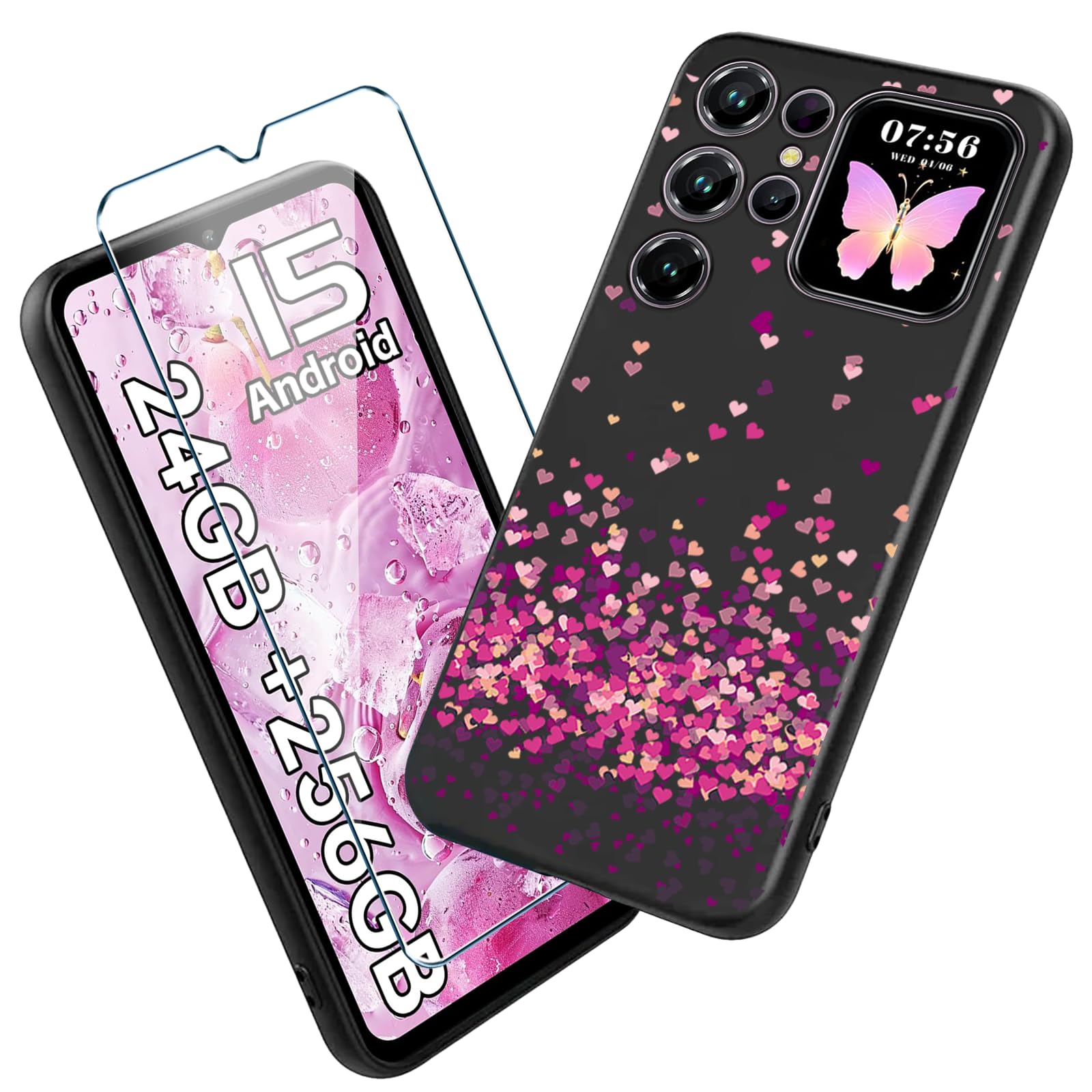 OUKITEL C62 スマートフォン ケース付き Xiangyun Case for Oukitel C62/Oukitel C62 Pro (6.88