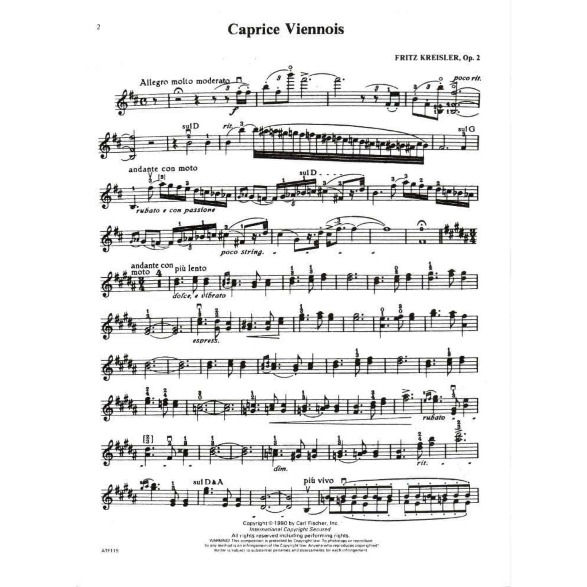 The Fritz Kreisler Collection