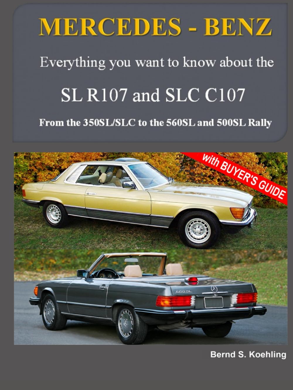 MERCEDES-BENZ, The modern SL, The R107 and C107: From the 350SL/SLC to the 560SL and 500SL Rally