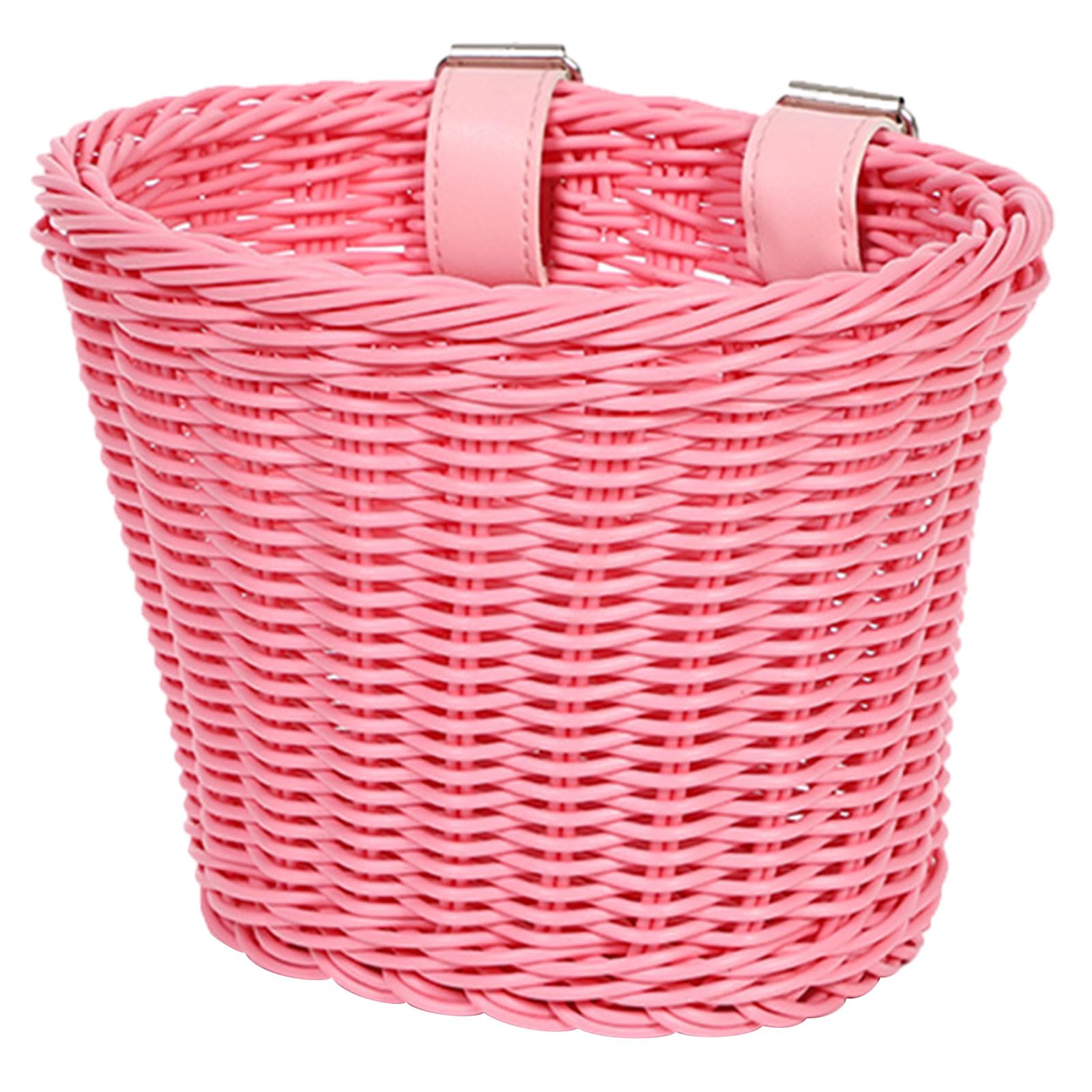 oringnat Childrens Bicycles Front Basket Waterproofs Wovens Bikes Basket Bicycles Wicker Basket for Boy Girl
