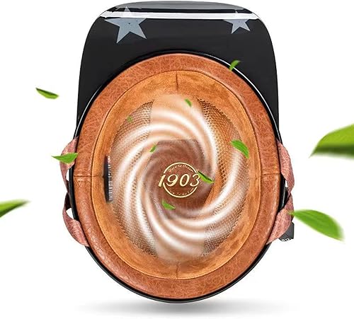 Miniatura 4 de Gorra de béisbol retro para motocicleta, medio casco aprobado por DOT, vintage, retro, cara abierta, casco de motocicleta para hombres y mujeres,