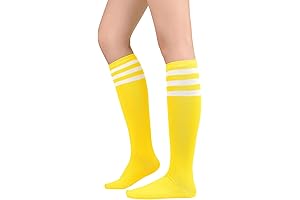 Minions-Themed Knee High Athletic Socks