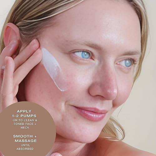 Miniatura 4 de biba de sousa The Daily Moisturizer - Hidratación esencial para todo tipo de piel, fórmula no comedogénica y ligera con escualano y vitamina C,