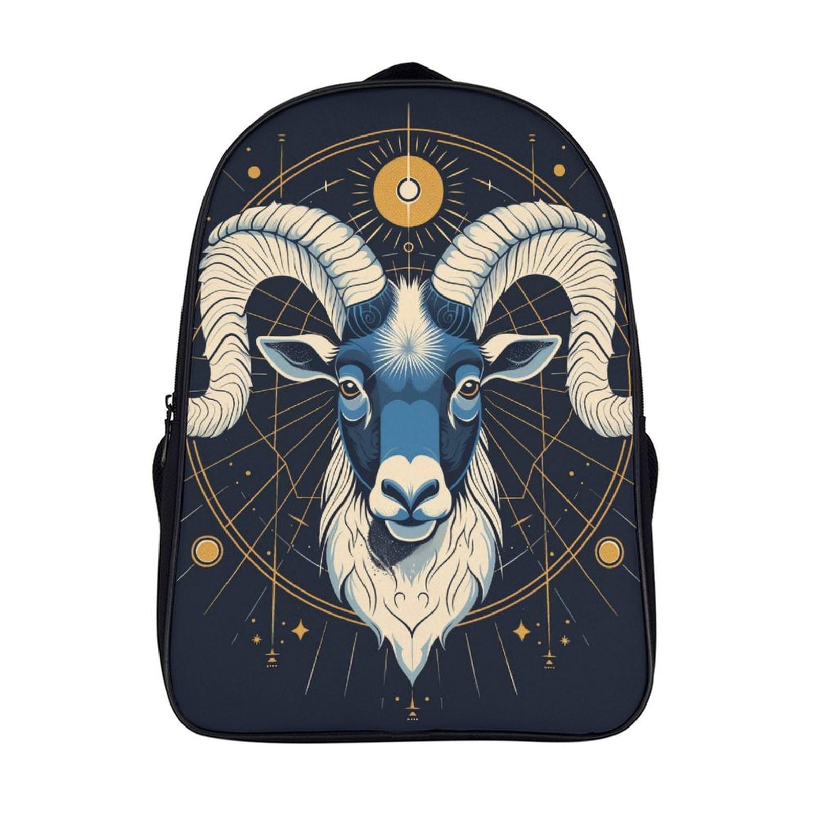 XIAOCHENG Goat Mochila Mochila Escolar Para Infantiles Resistente Al Agua, Correas Ajustables, Regalo Para Cumpleaños Navidad 40x28x16cm