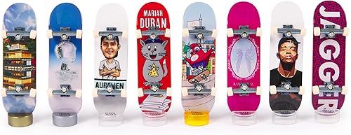 Miniatura 9 de Tech Deck, Competition Legends - Paquete de 8 diapasones con tarjetas coleccionables, Olympic Games Paris 2024, mini patinetas personalizables,