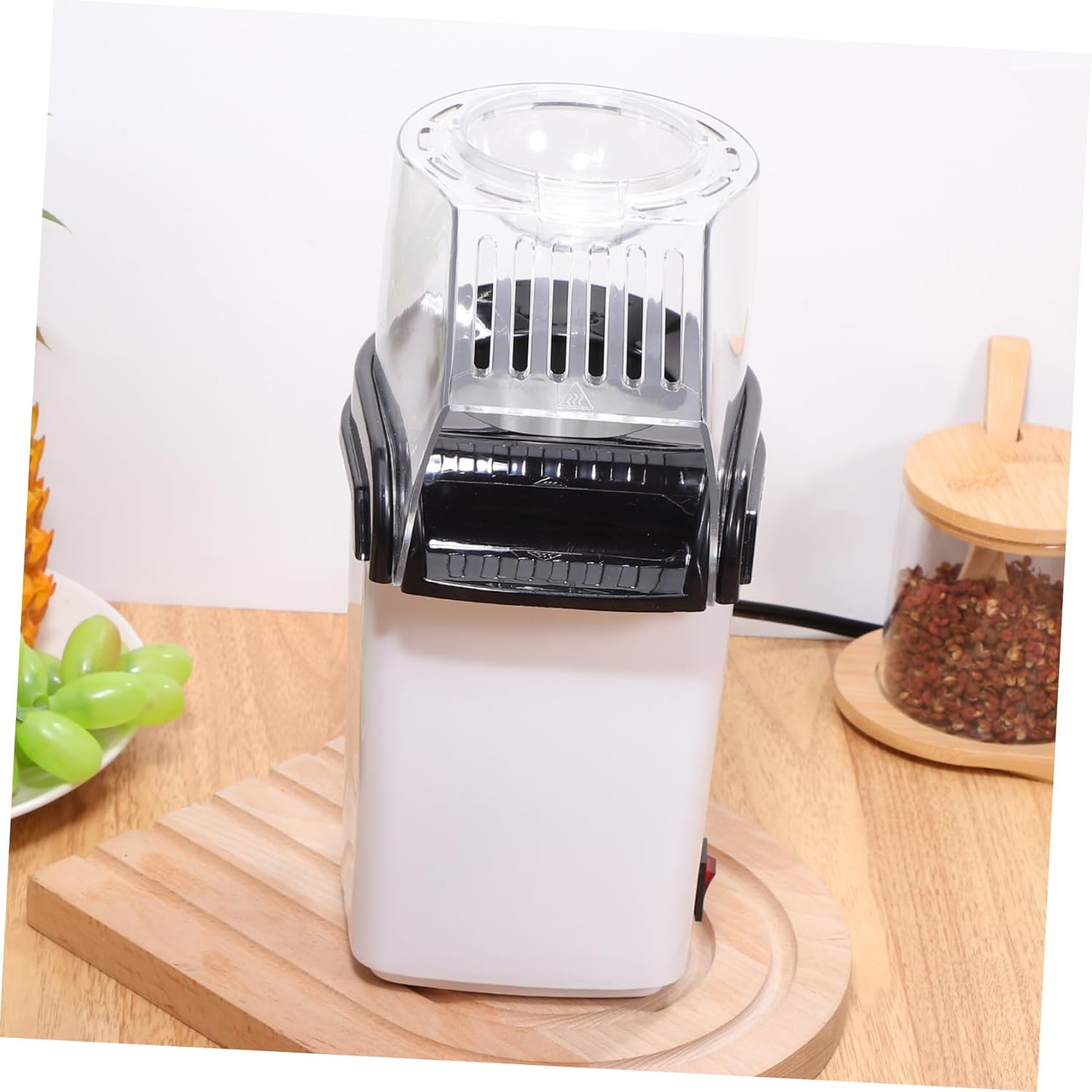 110v Air Popper Popcorn Machine Electric Popcorn Maker for Home Measuring Cup No Oil Needed Quick Easy for Movie Night