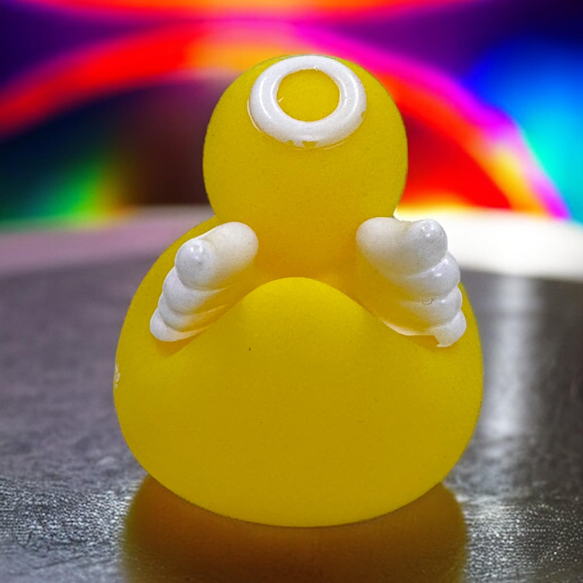 MIJOMA Lot de 2 canards de bain - Peints à la main et sans latex - Parfaits pour les fêtes, les anniversaires, Noël, les fêtes prénatales et plus encore - Superbe décoration MIJOMA Lot de 2 canards de bain - Peints à la main et sans latex - Parfaits pour les fêtes, les anniversaires, Noël, les fêtes prénatales et plus encore - Superbe décoration