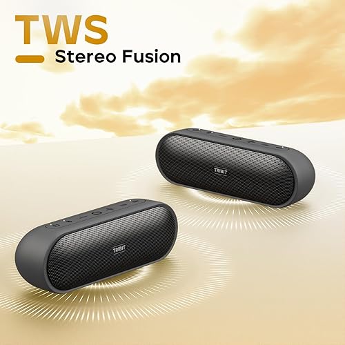 Miniatura 4 de Tribit Altavoz Bluetooth portátil XSound Plus 2, altavoz inalámbrico de 30 W con XBass, IPX7 impermeable, tiempo de reproducción de 24 horas, sonido