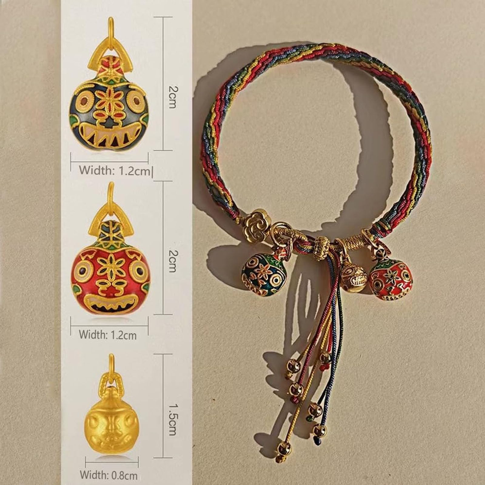 Tuńczyk reinkarnacji, kolorowa lina złota połykająca szczęście rozwiązanie i reinkarnacja tybetańska regulowana ręcznie robiona bransoletka Feng Shui Samsara biżuteria religijna