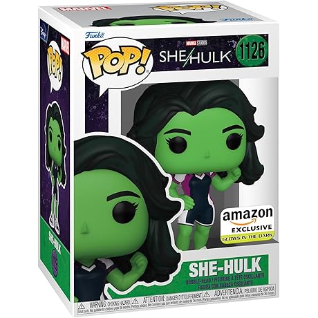 She-Hulk Glow in the Dark Funko Pop! (Amazon Exclusive)