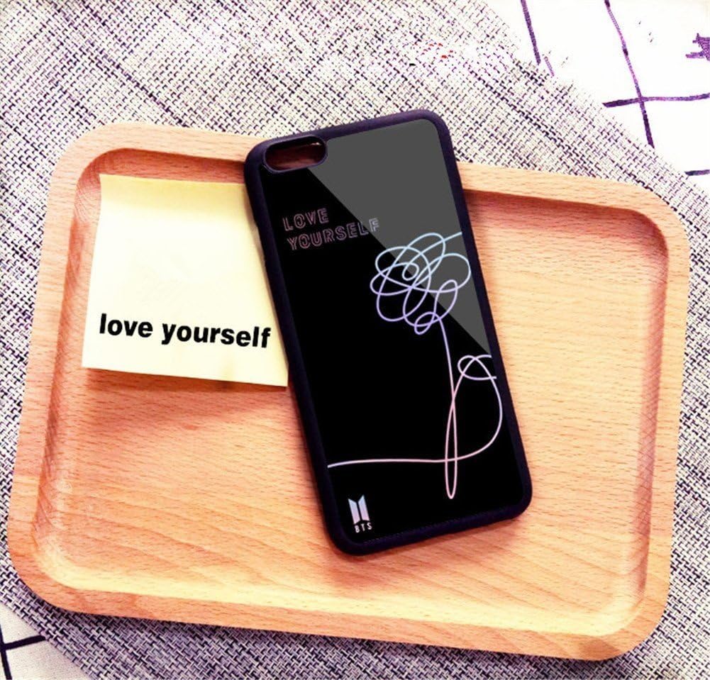 QUIETTER Bangtan Boys Love Yourself Her Soft TPU Protective Phone Cases for iPhone 5/6/7/8/X (BTS, iphone6/6s Plus)