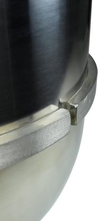 Foodservice Essentials FS-AF60BW Mixing Bowl Attachment for Hobart H600 Mixers (Stainless, 60-Quart)