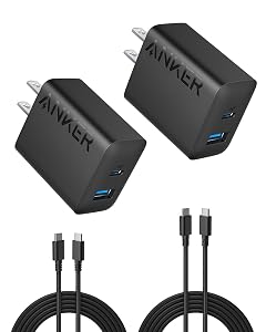 Anker iPhone 17 16 Charger 2-Pack 20W Fast USB C Charger Block for iPhone 16 16 Pro Max