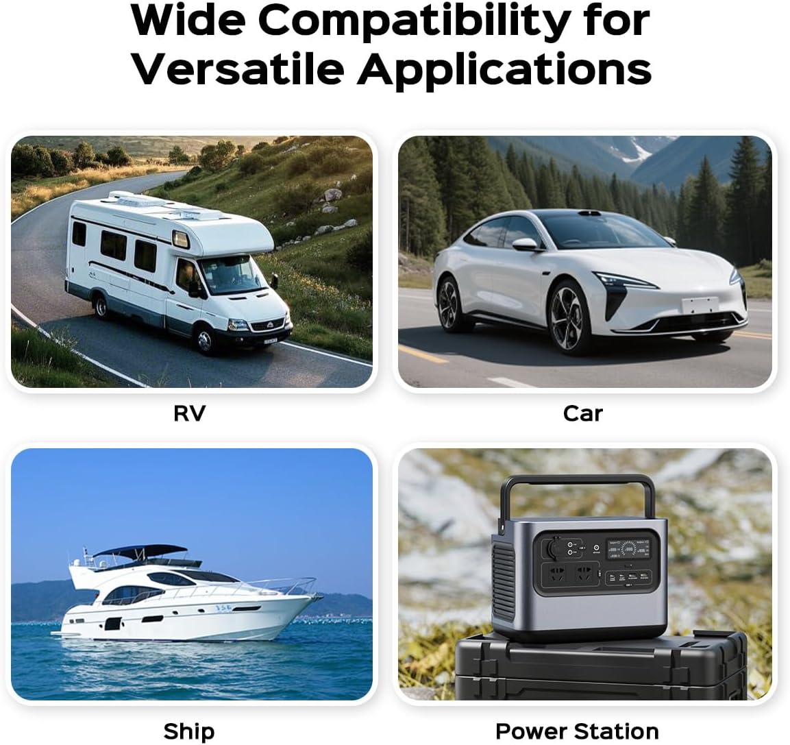 Starlink Mini Car Adapter with 9.8FT DC Line,12V/24V to 30V DC with On/ Off Switch&LED Display Step-Up Converter,Cigarette Lighter Adapter for Starlink Mini Power Supply,Ideal for RV,Boat,Trailer