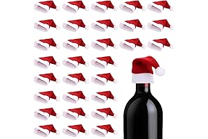 30 Mini Santa Hats to Class Up the Christmas Punch