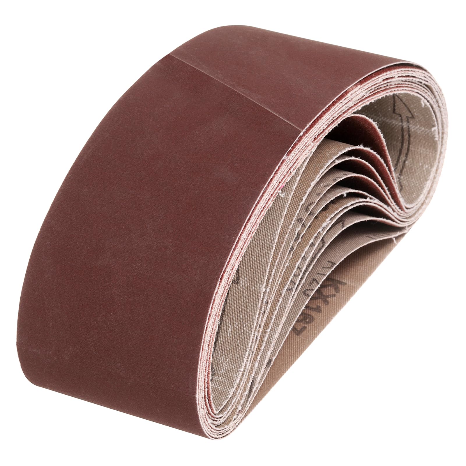 QUARKZMAN Paski szlifierskie 76 mm x 533 mm, 12 szt., 400 sztuk, taśma ścierna z tlenku glinu, do obróbki drewna, polerowania metalu, ostrzałki do noży