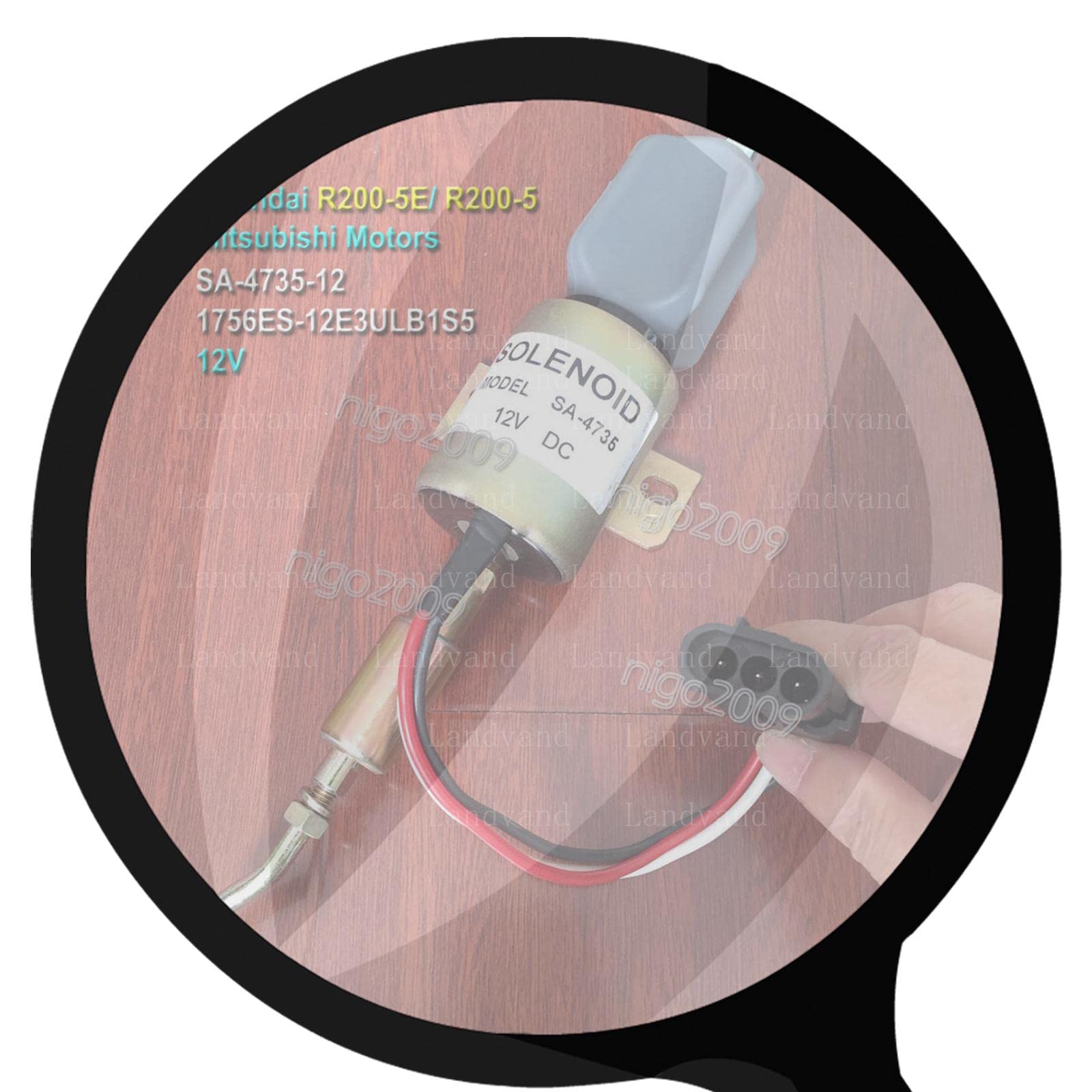 1756ES-12E3ULB1S5 Shut Off Solenoid SA-4735-12 for Moto