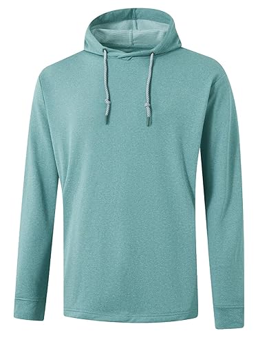 Hoodies for Men Golf Hooded Sweatshirts Dry Fit Athletic Lightweight