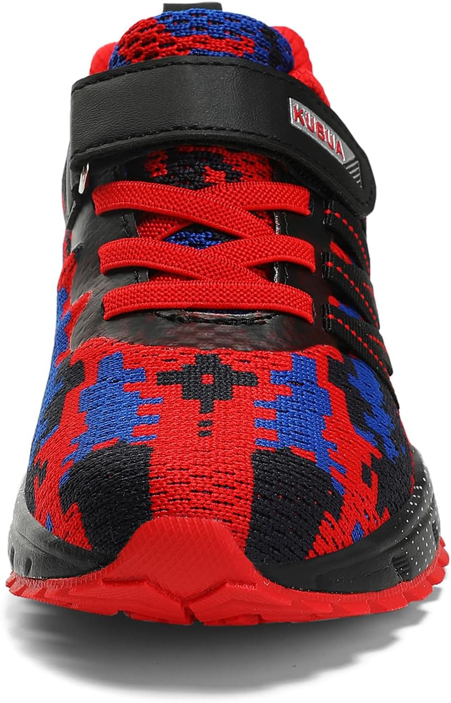 KUBUA Kids Sneakers for Boys Girls Running Tennis Shoes Lightweight Breathable Sport Athletic - Image 4