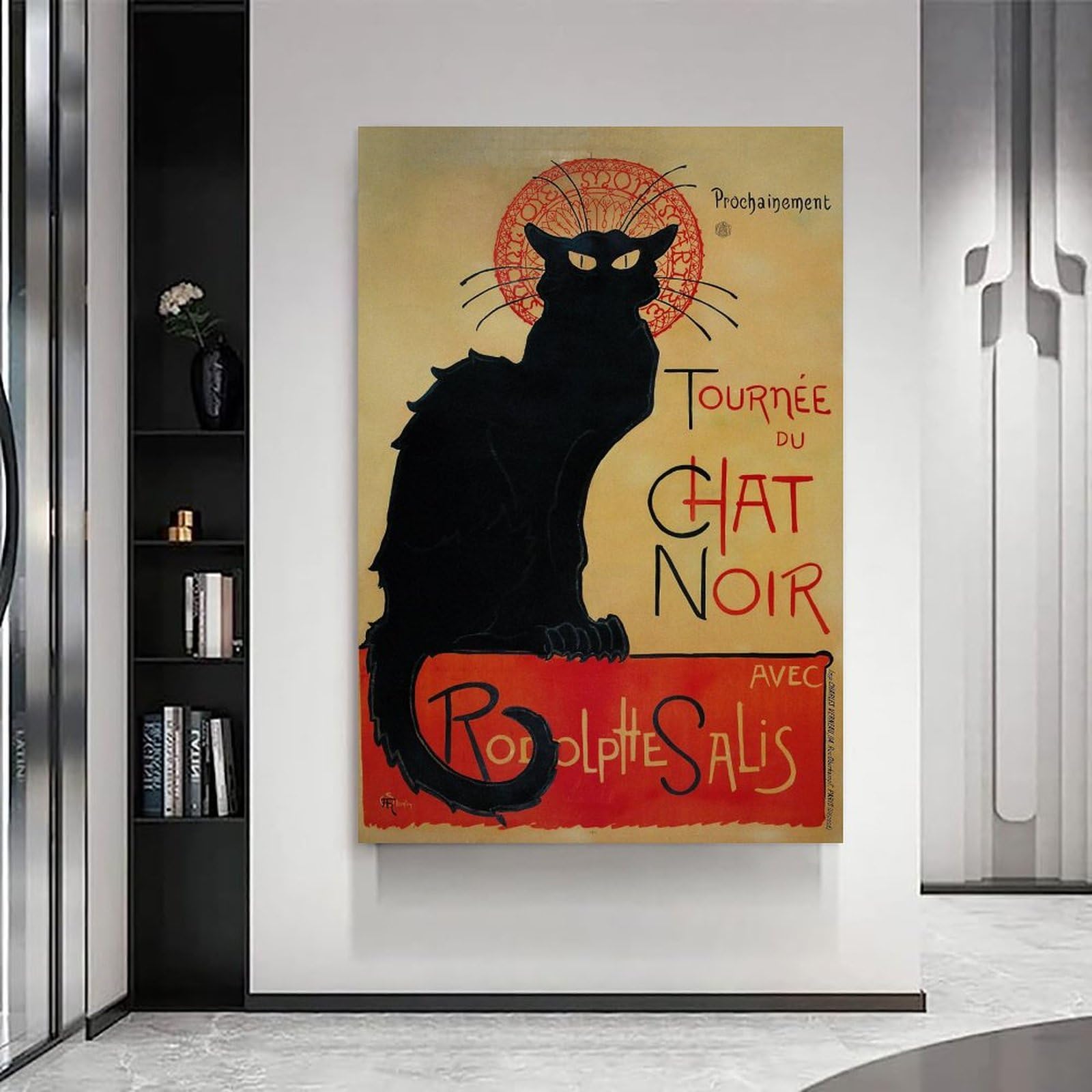 スタンラン 猫 額装品 アート ポスター 絵画 Steinlen 【公式通販】