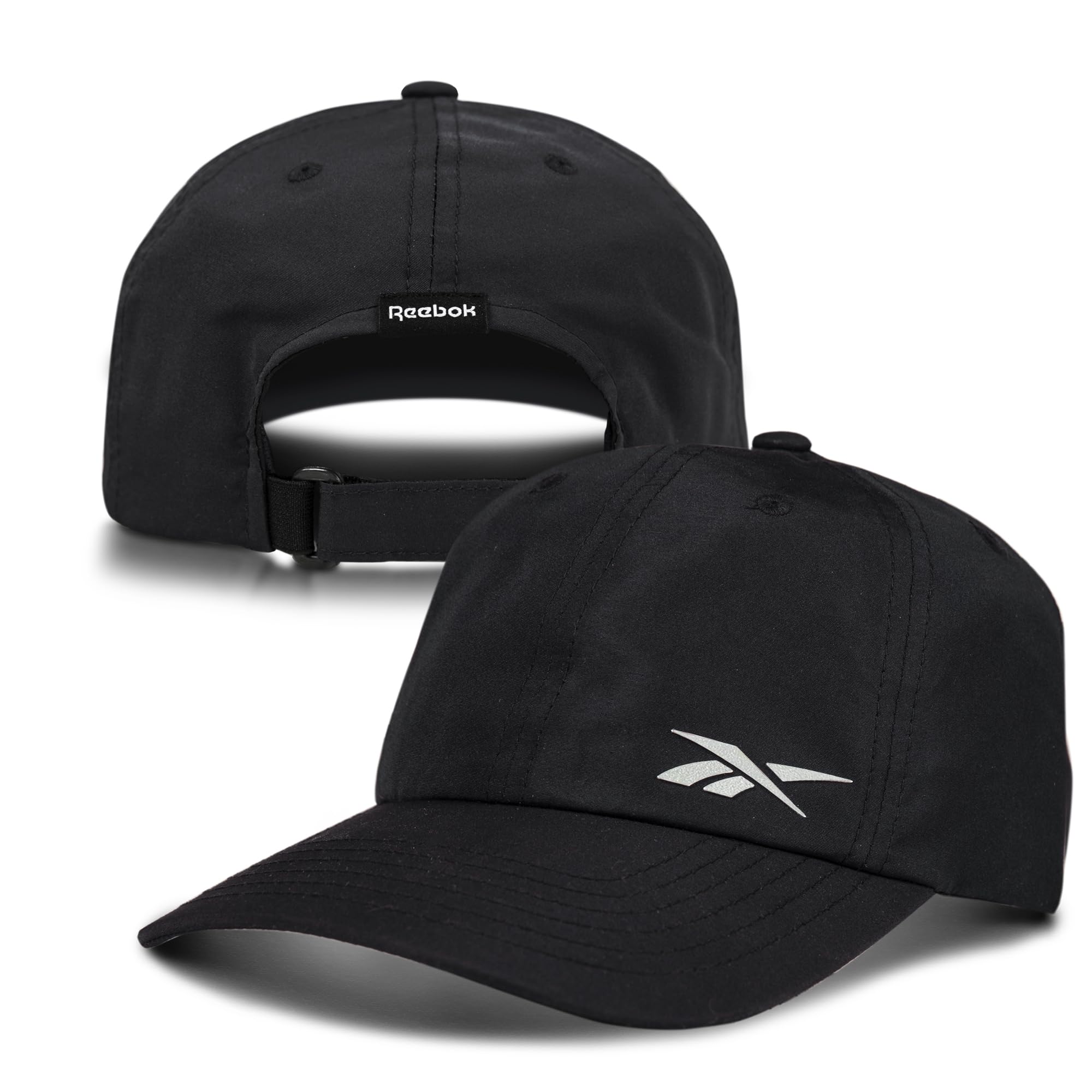 Reebok Czapka baseballowa, uniseks, Flow - czarny, Rozmiar uniwersalny