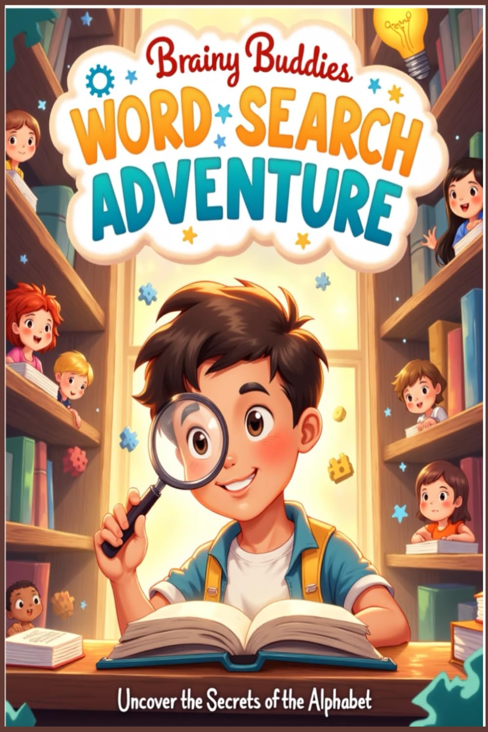 Brainy Buddies Word Search Adventure: Uncover The Secret Of The Alphabet
