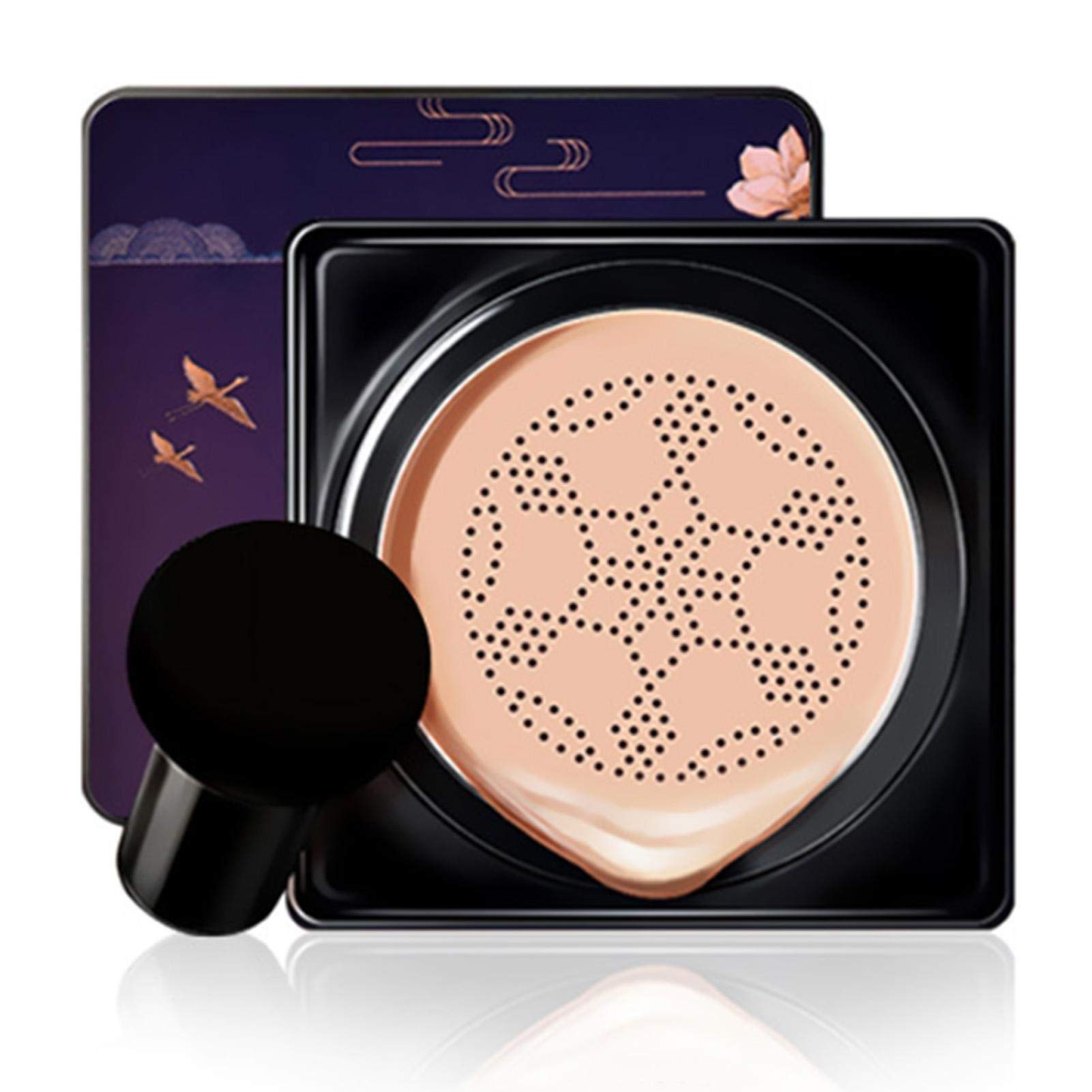 YOOSA Mushroom Head Air Cushion BB Cream,Concealer Lasting Nude Makeup Moisturizing Pigment CC Liquid Foundation, Primer Liquid Foundation Long LastingEven Skin Tone Makeup Base gorgeous