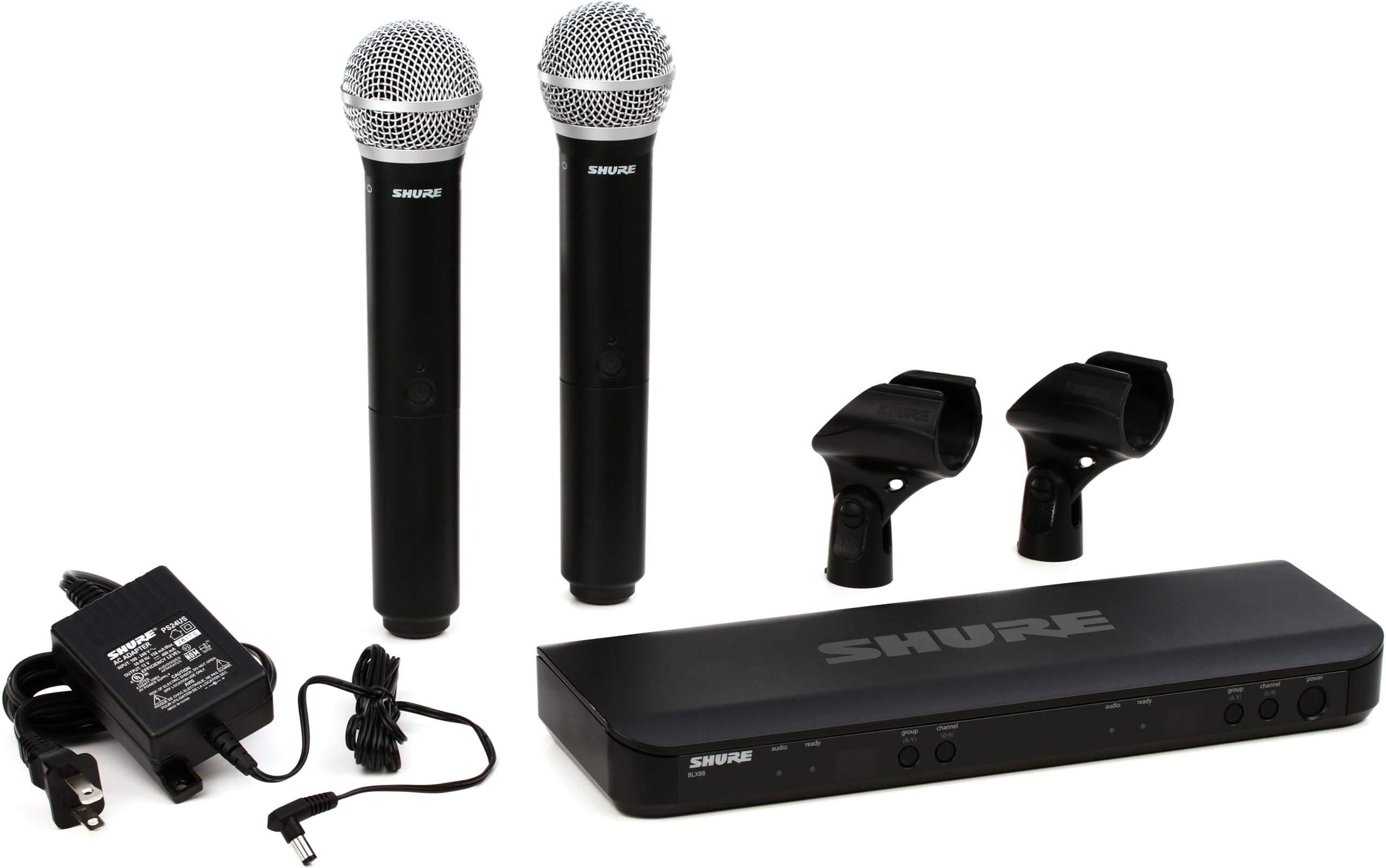 Amazon.com: Shure BLX288/SM58 Dual Channel Wireless Handheld