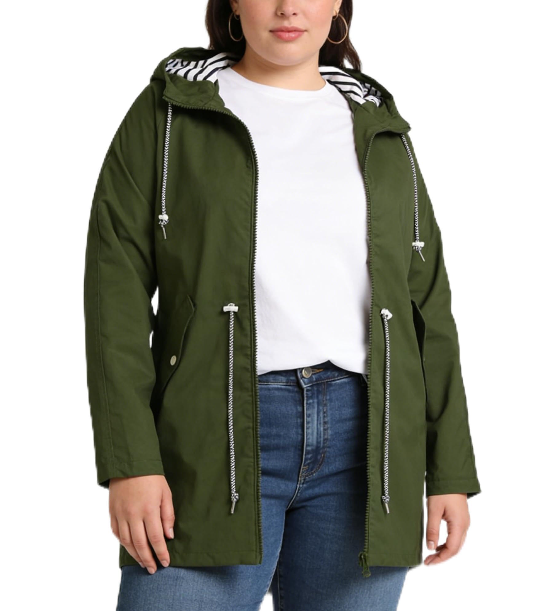 HIFI7 Damen Leichte Wasserdichte Regenjacke Regenmantel Mit Kapuze Wasserdicht Windbreaker Übergangsjacke Atmungsaktiv Mantel…