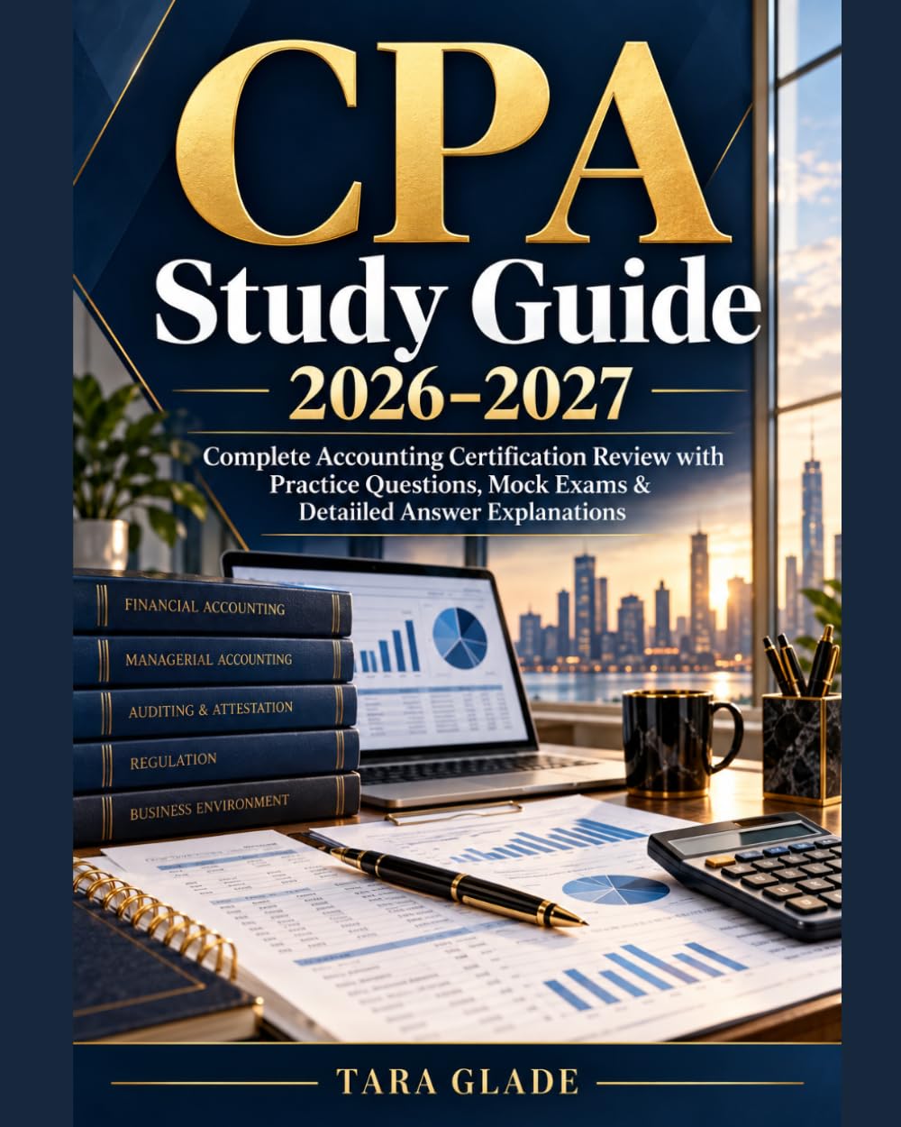 CPA Study Guide 2026–2027: Complete Accounting Certification Review with Practice Questions, Mock Exams & Detailed Answer Explanations