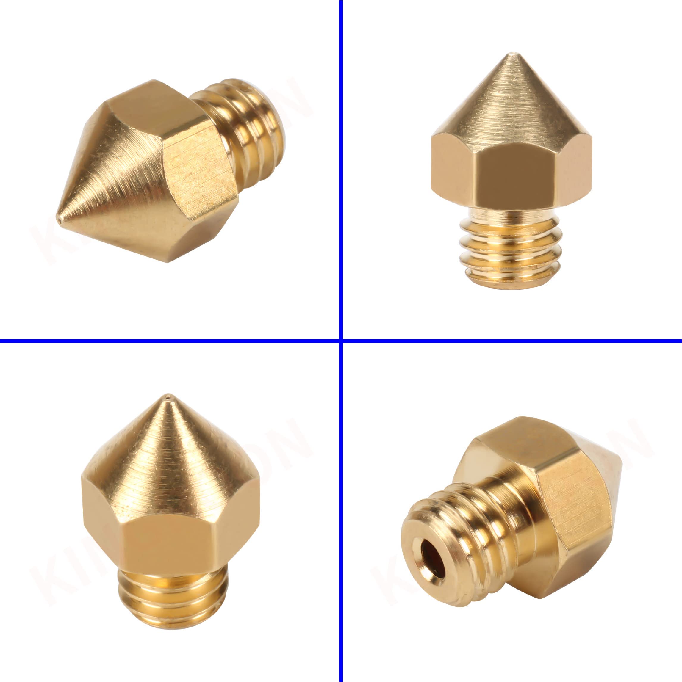 28 Ugelli Stampante 3D MK8 - Set In Ottone E Acciaio Inox Per Creality Ender 3, CR-10 E Altri Modelli - Foto 4