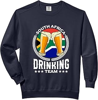 South Africa Drinking Team Comfort Colors Adult Sweatshirt
