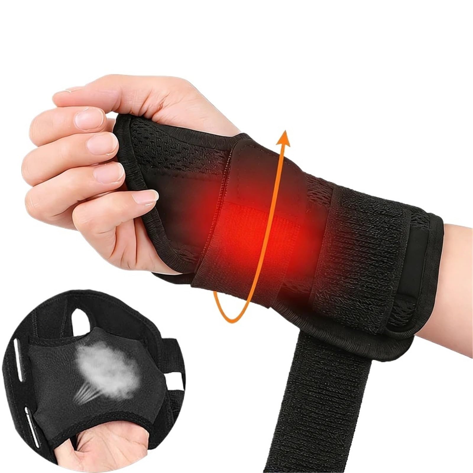 Tutore for polso a compressione in rame | For uomini e donne, supporto e compressione