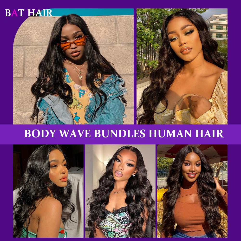 13x4 Lace Frontal Closure Body Wave Ear To Ear HD Lace Frontal Pre Plucked With Baby Hair Free Part 150% Density 12a Unprocessed Virgin Human Hair Invisible Lace Frontal Closure Natural Black 12 Inch