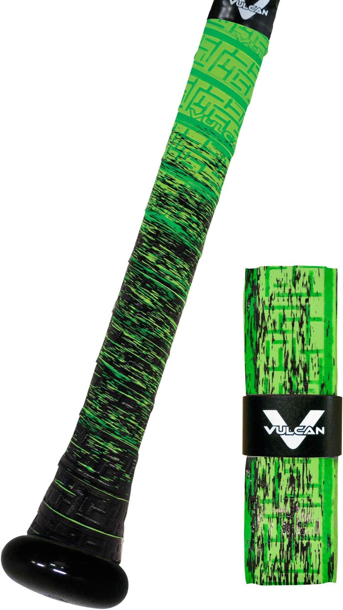 Vulcan 1.00mm Bat Grips/Green Slime