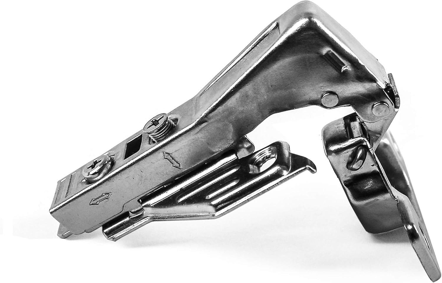 Berta (20 Pieces) 90 Degree, Soft/Self Close Full Overlay, Concealed, Face Frame Kitchen Cabinet Door Hinges with Installation Screws