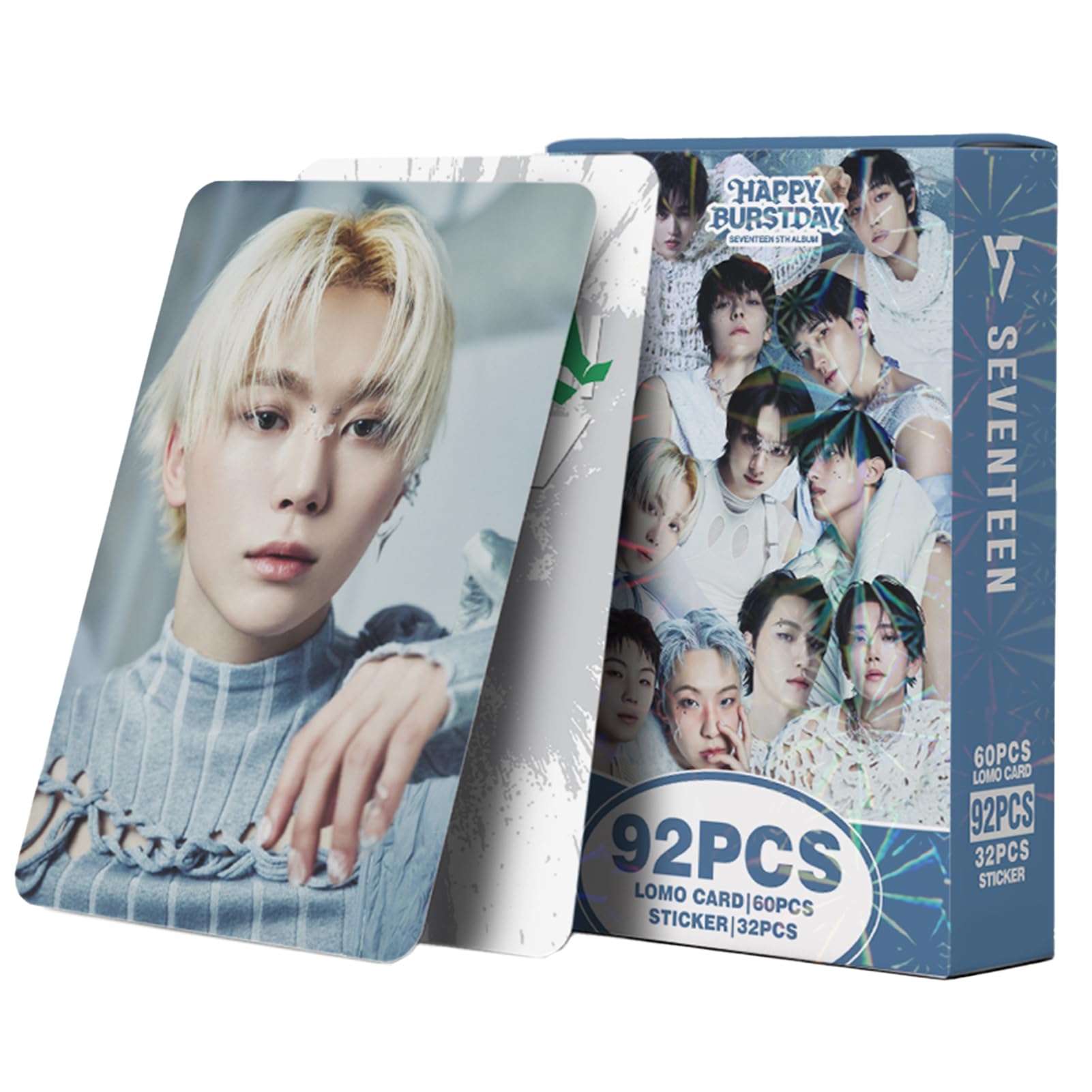 Amazon.com: KPOPBP Seventeen Album Photocards 60 PCS Kpop Lomo