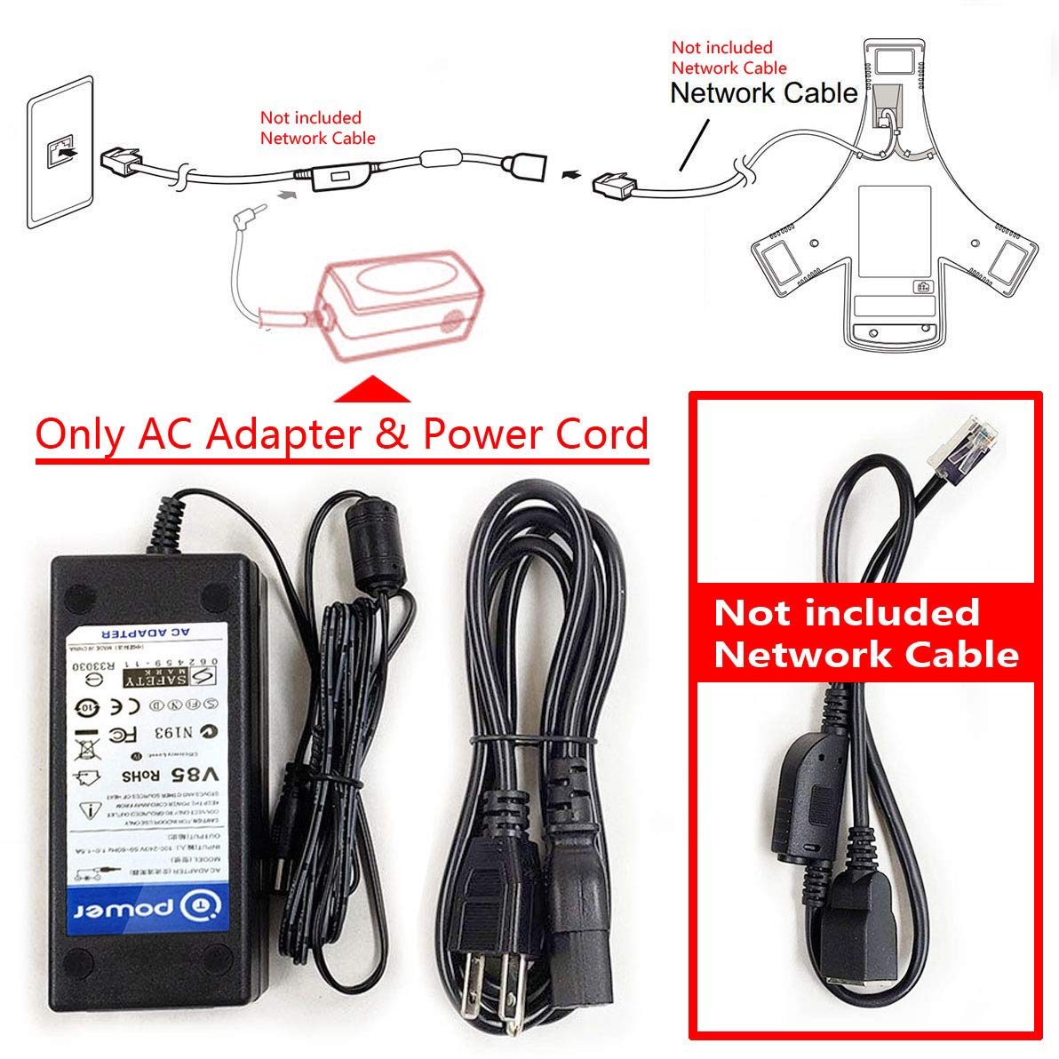 Fanvil H5 Hotel IP Phone, Color Screen, PoE