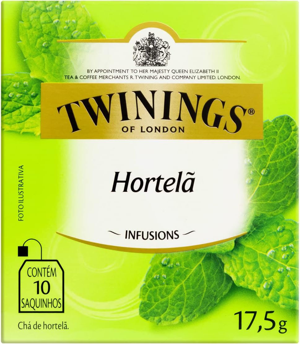 Twinings Chá De Hortelã Com 10 Saquinhos