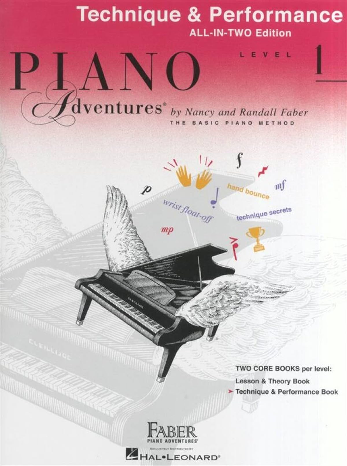 Piano Adventures All-In-Two Level 1 Tech. & Perf. Nancy Faber_Randall Faber Book