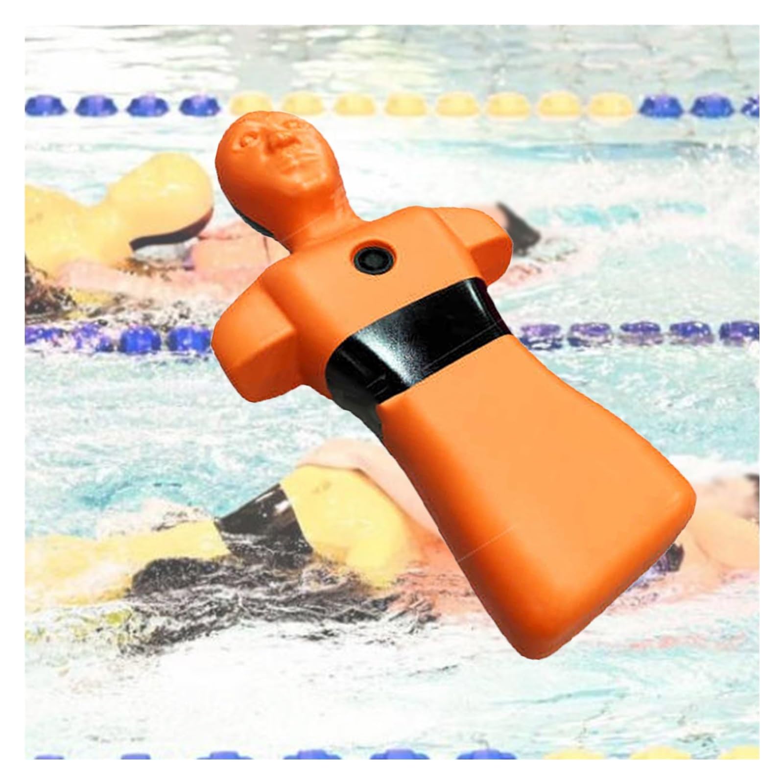 Chupete de entrenamiento de rescate acuático, modelo de simulación con contrapeso para ejercicios de seguridad en piscina, playa, escuela