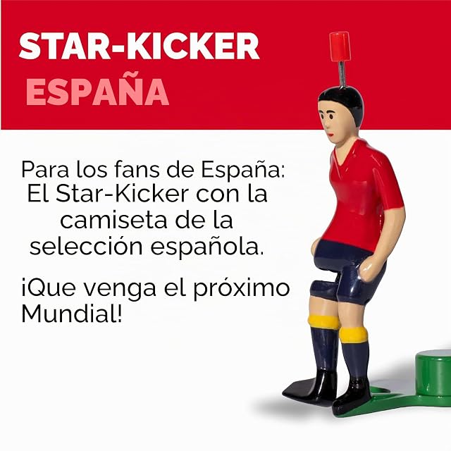 Foto 2 de 4 de TIPP-KICK Star-Kicker España I Jugadores Originales para jóvenes y Mayores I Diviértase Jugando con Esta…