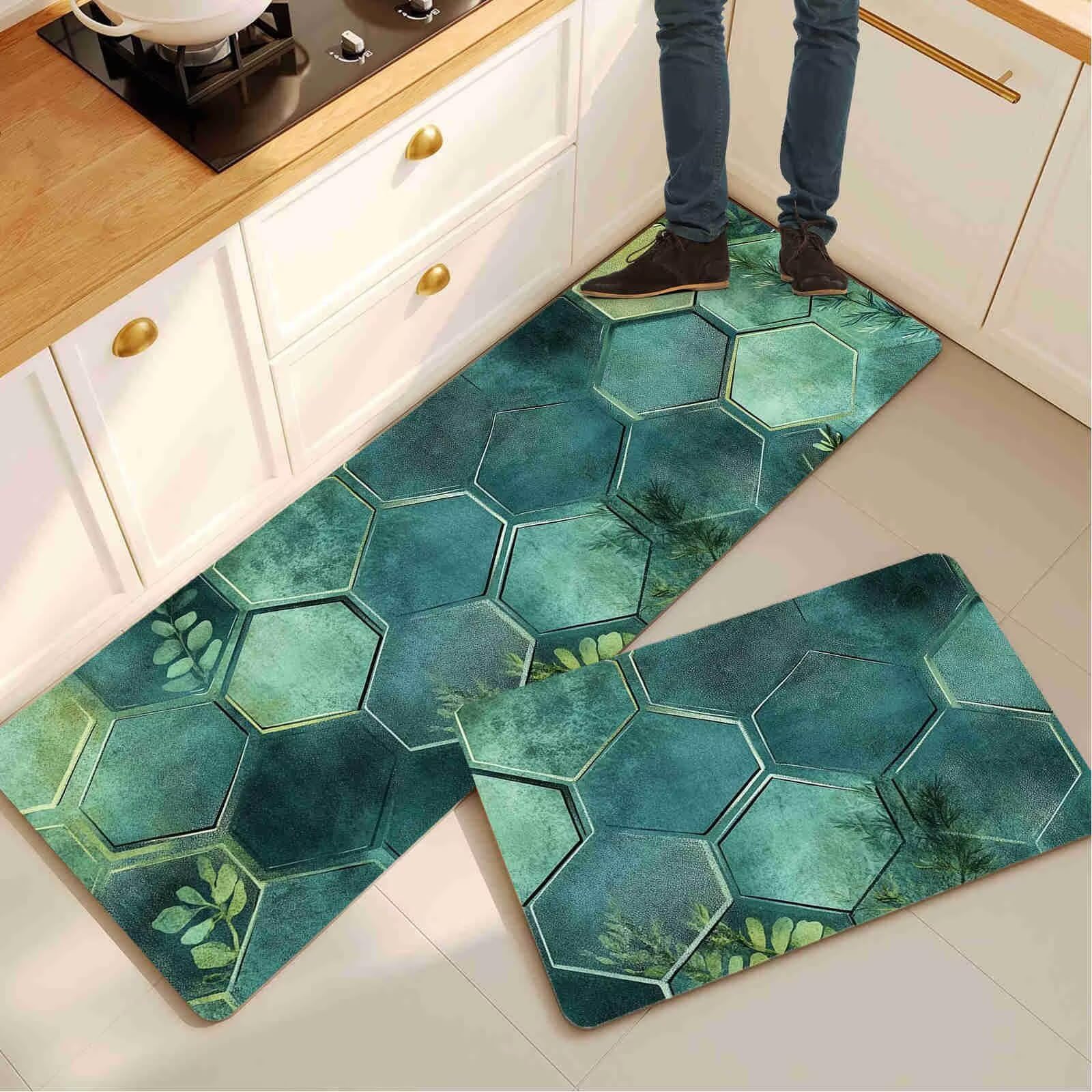 Tapis cuisine devant évier résistant, la solution idéale contre les éclaboussures et glissades