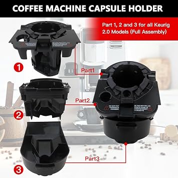 Replacement Cup Pod Holder Needle Assembly Parts For Keurig 2.0 Coffee Maker - Accessories For Keurig 2.0 K525, K550, K560