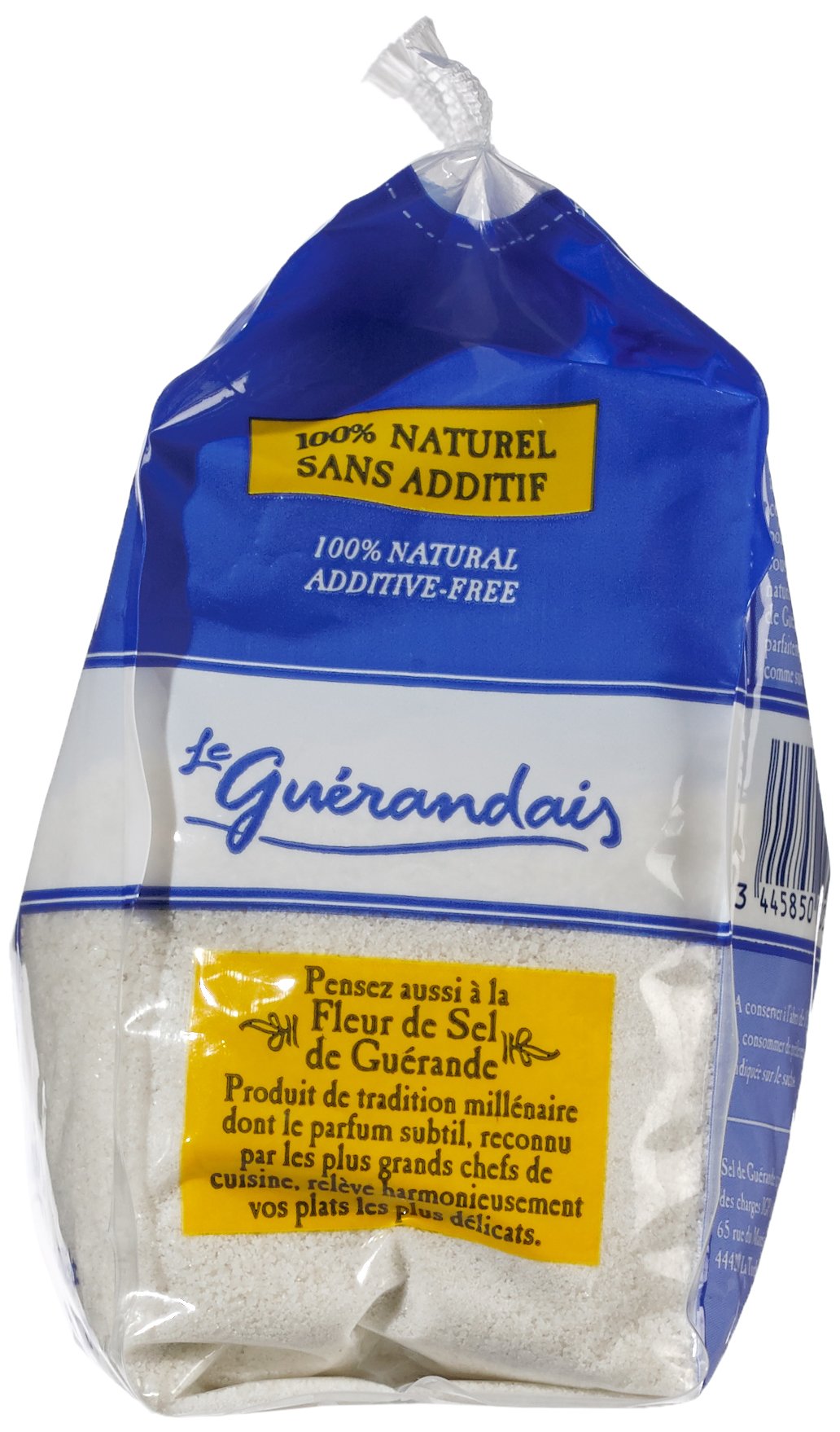 Le Guerandais Feines Meersalz Standbeutel, 3er Pack (3 x 500 g)